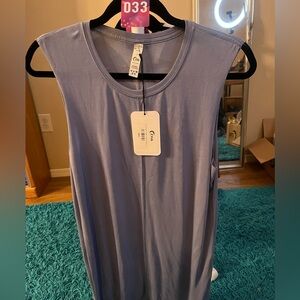 ZYIA Active Women’s Periwinkle Tybee Island Short Coverup Dress